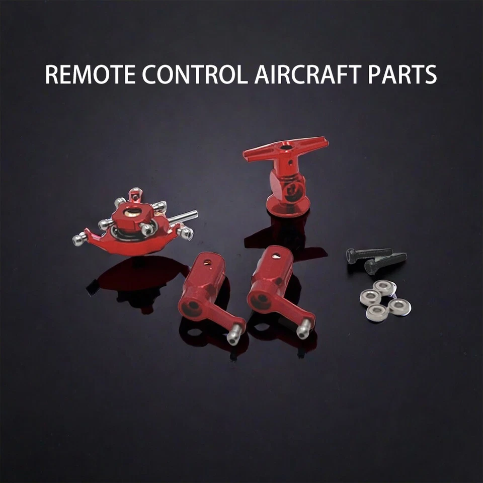 Rotor Clip Set Rotor Head Swashplate For Wltoys V977 V988 XK110 K110S K120 hel5L - Image 3 of 4