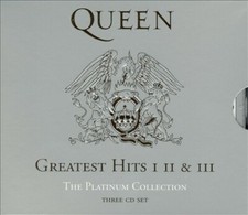 QUEEN Greatest Hits I II & III The Platinum Collection 3CD BRAND NEW Best Of