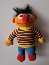 ERNIE - ULICA SEZAMOWA - FIGURKA Z TKANINY OK. 26 CN WYSOKOŚCI - PLAYSKOOL LATA 80' 90'