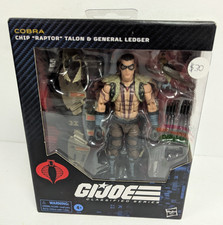 G.I. Joe Classified 139 Chip Raptor Talon & General Ledger Figure Hasbro