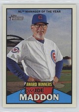 2016 Topps Heritage High Number Award Winners Joe Maddon #AW-8 0t2