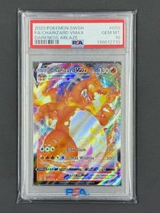 original japanese charizard pokemon card value Pokemon Graded: Charizard VSTAR #SWSH262 UPC Promo (2022) Full Art Hol –  Double Infinity Gaming main image 1