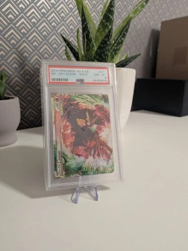 Pokémon TCG Ho-Oh Legend Heartgold Soulsilver Card PSA 8 111/123