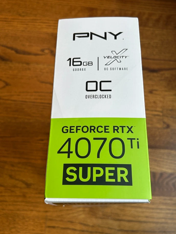 PNY GEFORCE RTX 4070 Ti SUPER 16GB OC Brand New Factory Sealed - Image 4 of 4