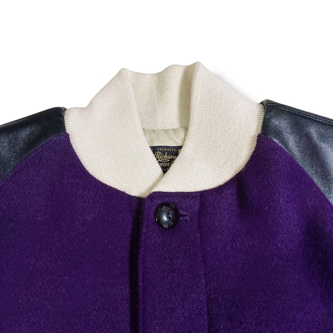 Buzz Rickson's U.S. Army Stadium Jacket Horsehide… - image 5