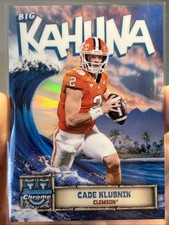 2024 Bowman Chrome University Cade Klubnik BK-16 SP Big Kahuna Clemson