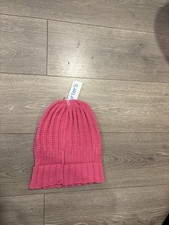 Carter  s Girls Pink Winter Hat. 100 Polyester. Size 8 and up. Never Worn.