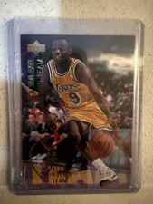 1994-95 UPPER DECK ALL ROOKIE TEAM CARD LOS ANGELES LAKERS NICK VAN EXEL #7