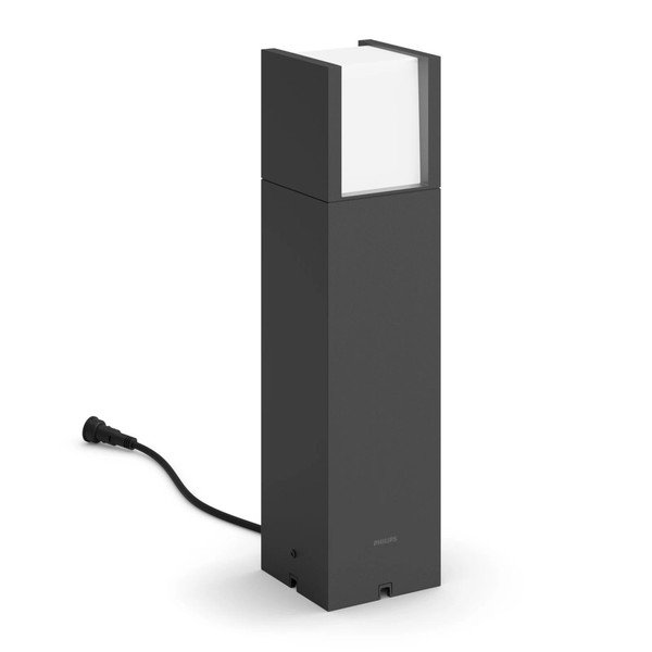 Philips Arbour Led Sockel Wegeleuchte 12V Niedervolt 6W 2700K 600L Alu Anthrazit-image