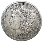 1886-O Morgan Dollar VF-Very Fine 90% Silver $1 US Coin # 1524
