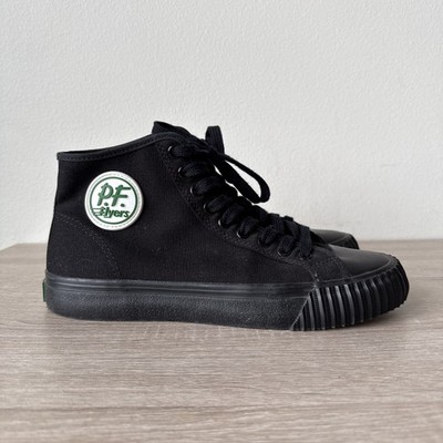 PF Flyers Center Hi Top Shoes Sandlot Benny The Jet Black Men's 8