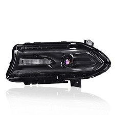 LED DRL Headlights Assembly Front Headlamp Left Driver Side