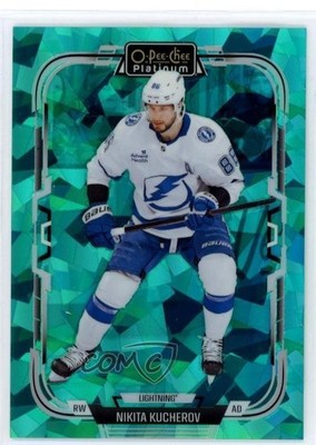 2025-26 O-Pee-Chee Platinum Turquoise Fragments /249 Nikita Kucherov #118 1uw9