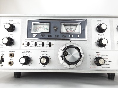 YAESU FTDX 401 TUBE TRANSCEIVER HAM RADIO EQUIPMENT | eBay
