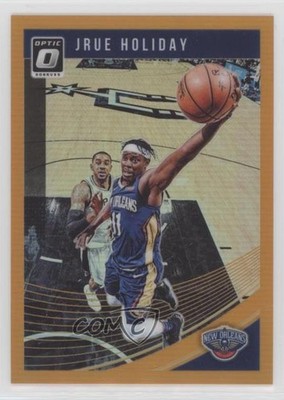 2018-19 Panini Donruss Optic Orange Prizm 163/199 Jrue Holiday #17 6l7