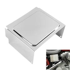Chrome Right Side Battery Cover for Harley Dyna FXD 99-05 & Sportster XL 97-03