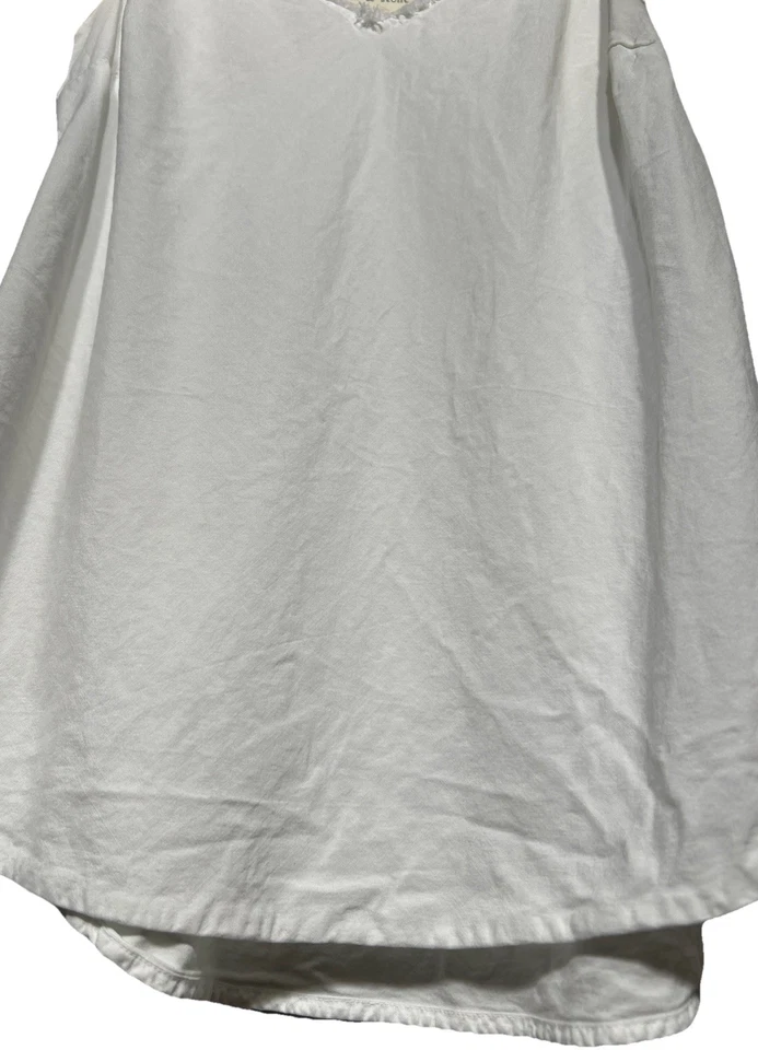 Anthropologie Cloth & Stone Frayed Edge Cami Ivory Women’s Size Small - Image 4 of 4