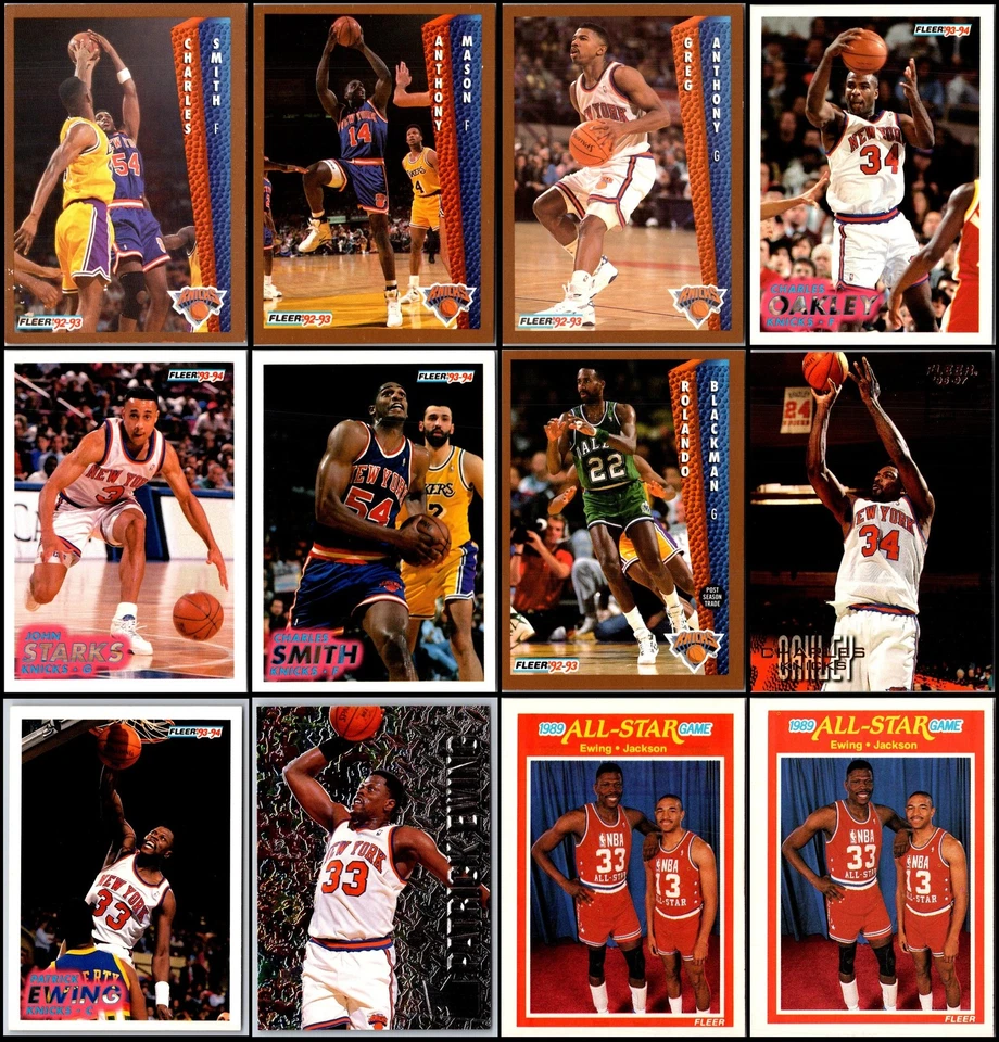 Lote de tarjetas Fleer New York Knicks (116) - Última llamada - Recogerlo antes de que desaparezca... Foto 4 de 4