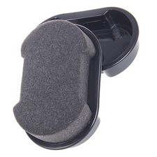 Durable Shoe Shine Brush and Black Polish Sponge for Shoe Protection