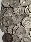 90% Silver Quarters- Roll of 40 Coins ($10 FV) SKU06