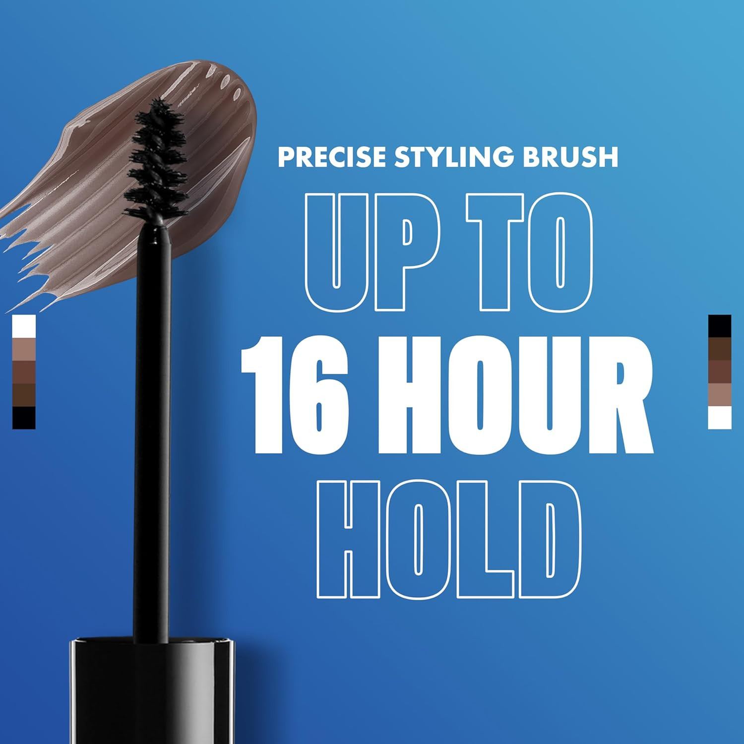 the Brow Glue, Extreme Hold Tinted Eyebrow Gel - Black