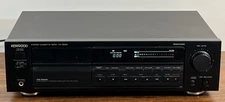 Vintage Kenwood KX-5530 Auto Reverse Hi Fi Stereo Cassette Deck Tested Works