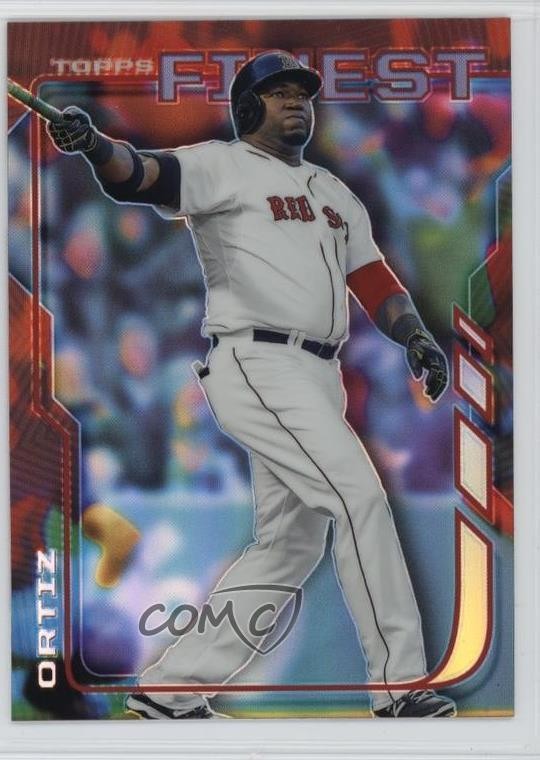 2014 Topps Finest Refractor David Ortiz #55 HOF 14ic