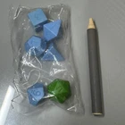 Set of 6 x 80s Mentzer Vintage Dice ~ sealed original bag + crayon ~ D&D ~ II