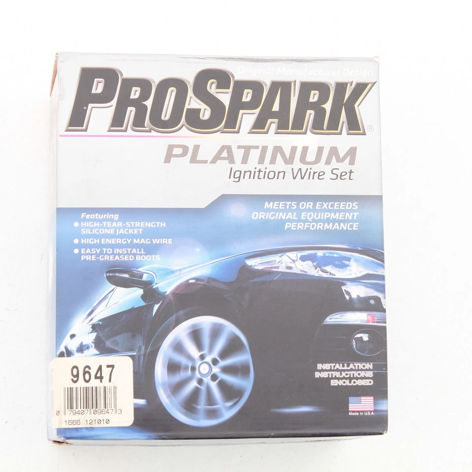 Cables de encendido de bujía ProSpark Premium para 05-08 9-7X Grand Prix Corvette V8 Foto 3 de 3