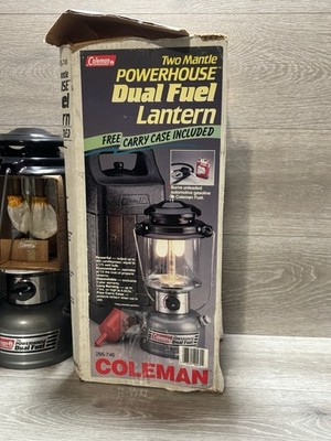 Coleman 295 Powerhouse Dual Fuel 2-Mantle Lantern - SEE PHOTOS