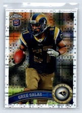 2011 Topps Chrome #116 Greg Salas Xfractors St. Louis Rams RC