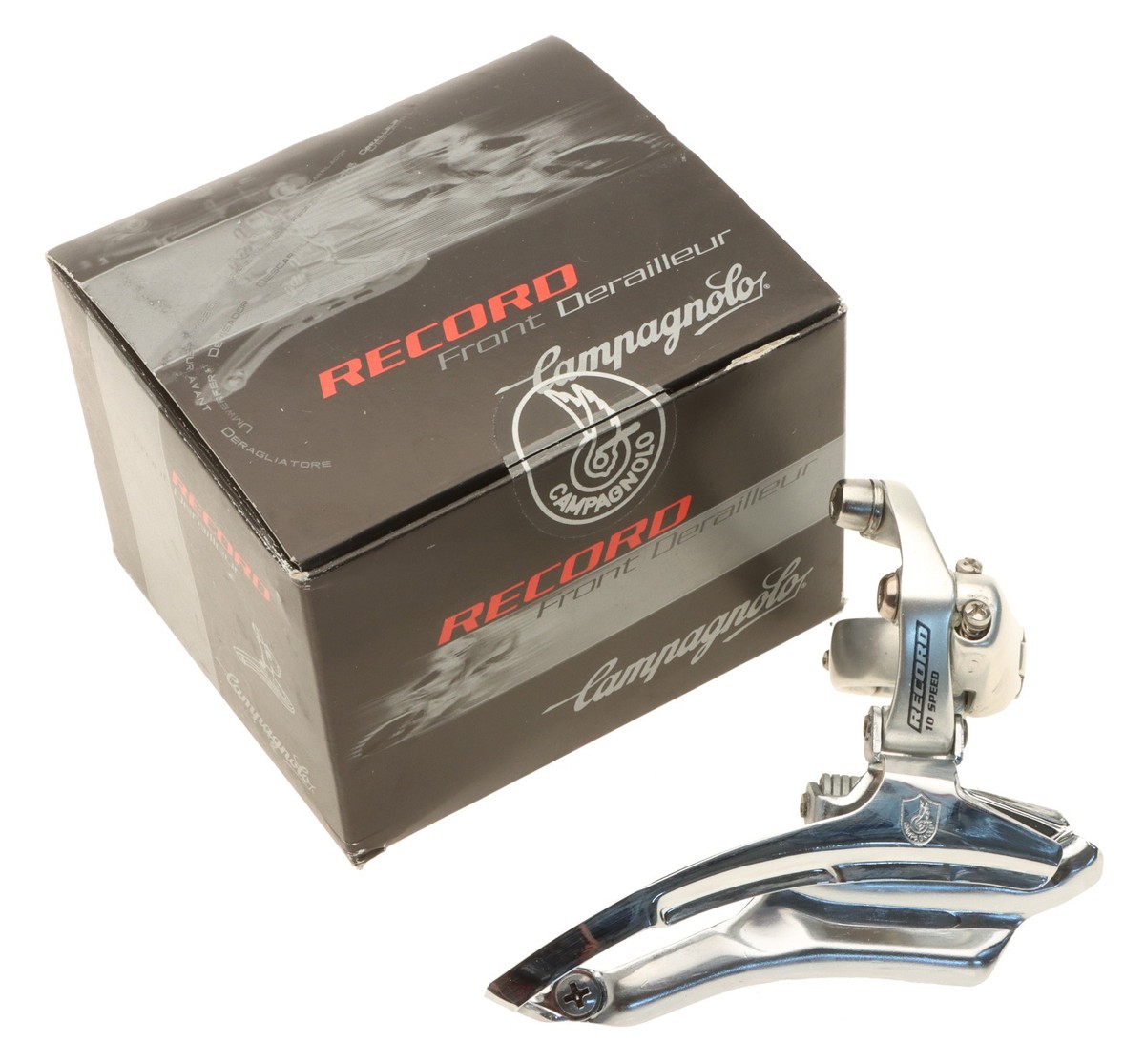Campagnolo Record Front Derailleur 10 Speed Triple Clamp-On 32mm