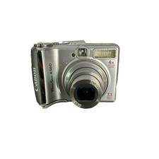 Canon PowerShot A560 7.1MP Digital Camera 8GB Card Powers On Takes Pics READ 