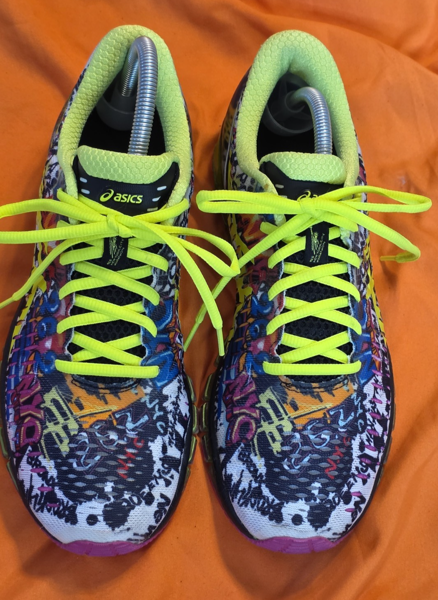 ASICS バスケットシューズ Womens Size 10 ASICS GEL-Quantum 360 NYC Marathon 2015 Graffiti