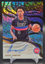 2024-25 Panini Revolution Ausar Thompson  #RS-AUT Autograph-Detroit Pistons