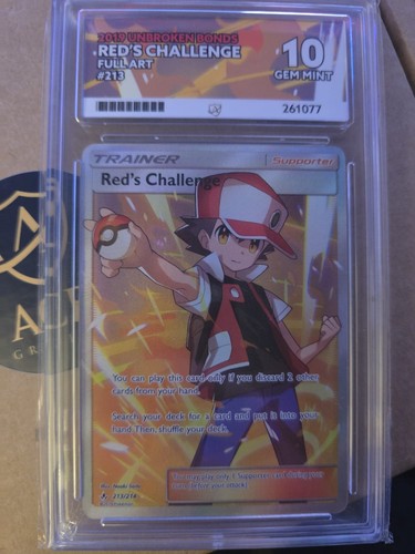 Red's Challenge graded ACE 10 for sale on eBay