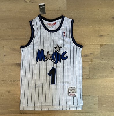 Mitchell & Ness Anfernee Hardaway #1 Orlando Magic NBA Jersey White Swingman L