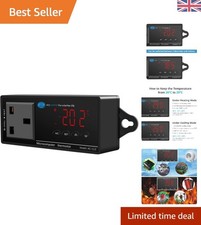 Versatile Reptile Temperature Controller - Digital LED with 0.1°C Precision