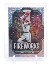 JAYSON TATUM 2022-23 PRIZM FIREWORKS #5 FAST BREAK CELTICS BASKETBALL Q5537