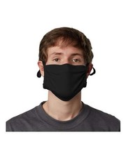 Hanes 2-Ply Cotton Pocket Face Mask MKPKCR 5 Colors OS PK 5