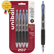  Signo Gel 27  Retractable Gel Pens, Medium Point, .7 Mm, Clear Barrel