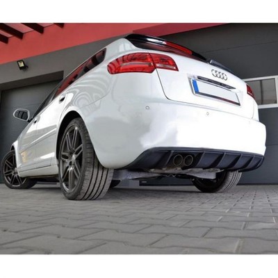 MOTORDROME DESIGN Heckstoßstange Stoßfänger Hinten für AUDI A3 Sportback (8PA)