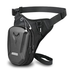 Motorcycle Leg Bag, Thigh Bag, Motorcycle Cycling Drop Leg Bag, with Headphon...
