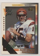 1992 Wild Card 10 Stripe David Klingler #364 Rookie RC 0b3. rookie card picture