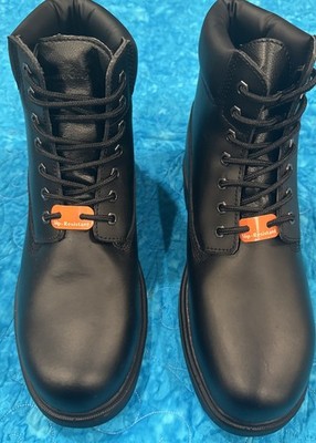 Genuine Grip Mens Oil & Slip-Resistant Shoes - Black - Size 10W 