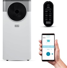 BLACK+DECKER 3 in 1  BTU Smart Air Conditioner, Dehumidifier & Fan + Remote