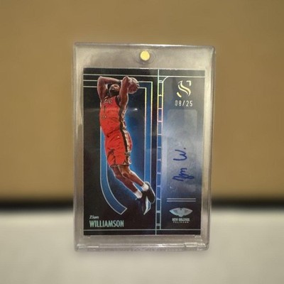 Zion Williamson Limited Card 08/25 NBA Orleans Pelicans Serial No.