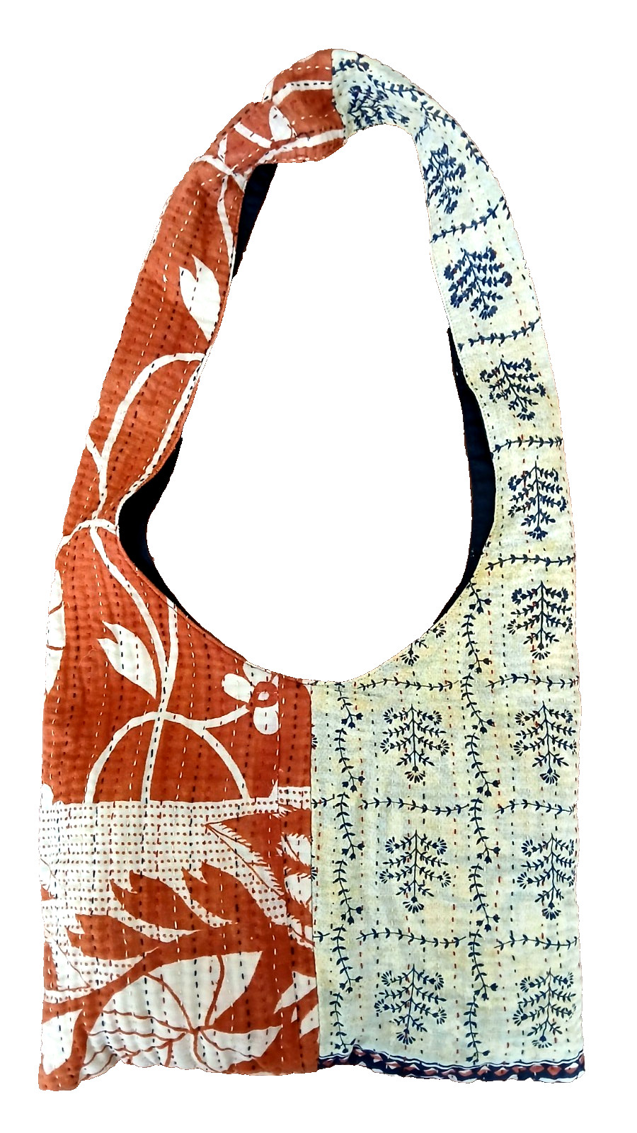 Connexions Boho Patchwork Shoulder Bag Multicolor… - image 2