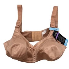 Bali Classic Support Nude 34C Bra DF3820 Cool Comfort Moisture-Wicking Adj. New