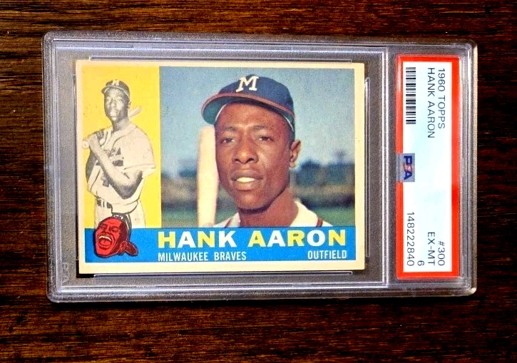 1960 Topps - Hank Aaron #300 for sale | eBay